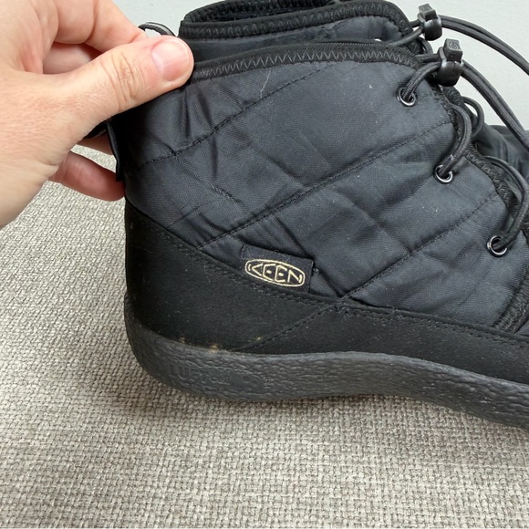 Keen Little Kids Howser II Waterproof Chukka Black Winter Boots Size 6 Insulated - Picture 2 of 13